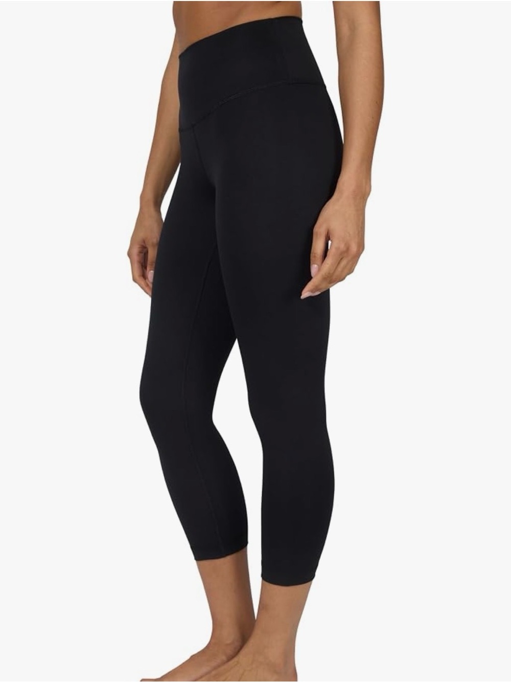 90 Degree By Reflex Athletic Leggings with Side Pocket Hi Rise Crop Tight - Picture 3 of 10